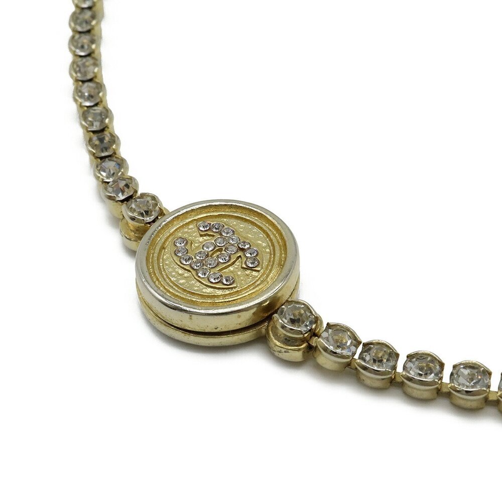 CHANEL Authentic Gold Logo Necklace - Picture 4 of 9